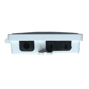Fibre Termination Box 2F or 4F SC Simplex or LC Duplex Unloaded IP65 UV Stable White (H)167mm x (W)102mm x (D)31mm